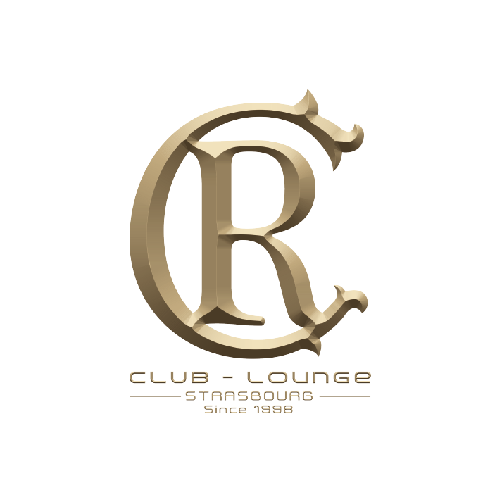 logo de l'établissement de nuit, club lounge R club