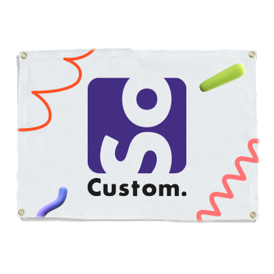 So Custom conception et réalisation personnalisées de bannière.